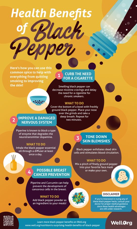Black pepper benefits