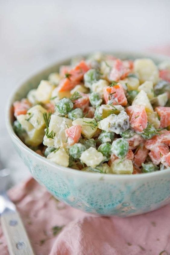 Russian Salad Recipe – Creamy, Crunchy, and Deliciously Easy