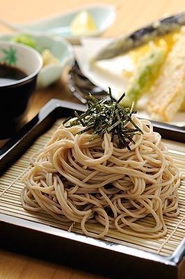 Japanese soba noodles
