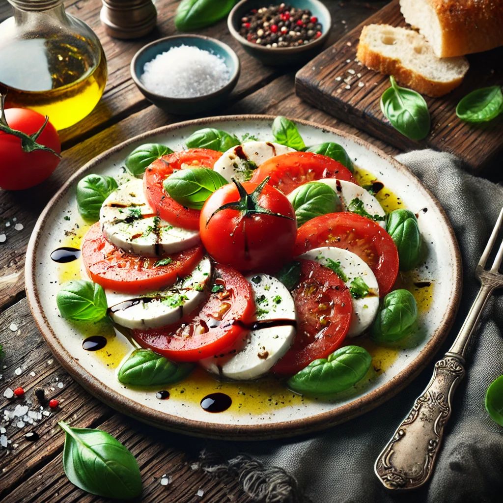 Classic Italian Caprese salad recipe