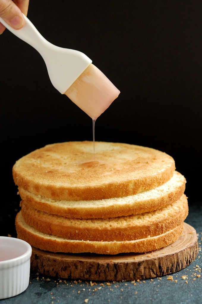 Easy Eggless sponge cake recipe