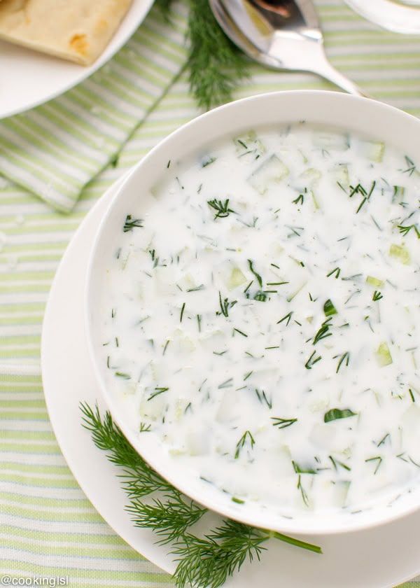 cucumber yogurt soup