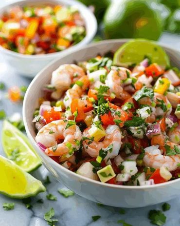 ceviche de Camarón recipe