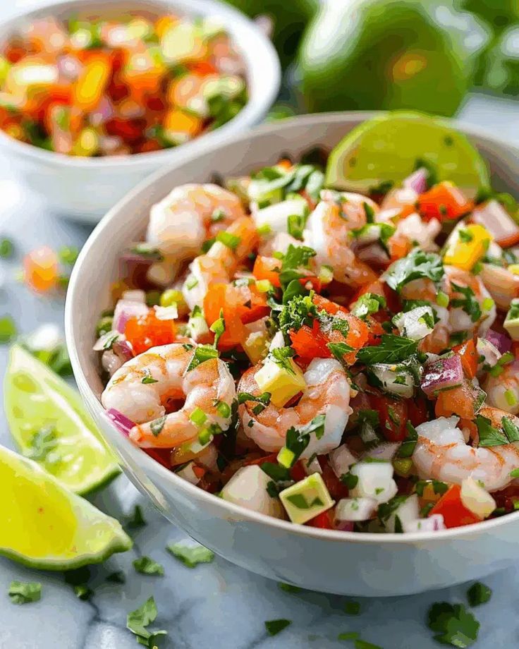 Delicious Shrimp ceviche ( Ceviche de Camarón ) recipe