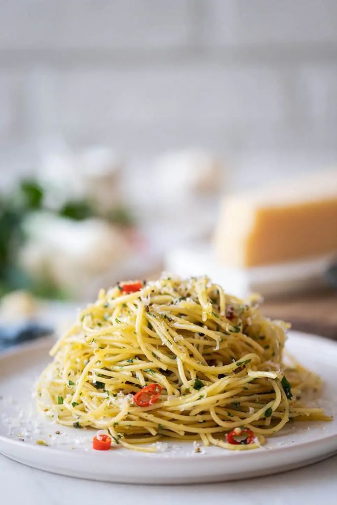 recipe for spaghetti aglio e olio