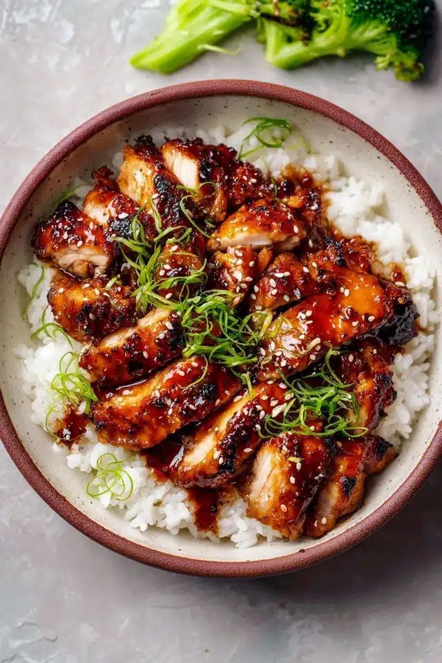 Authentic Teriyaki Chicken Recipe