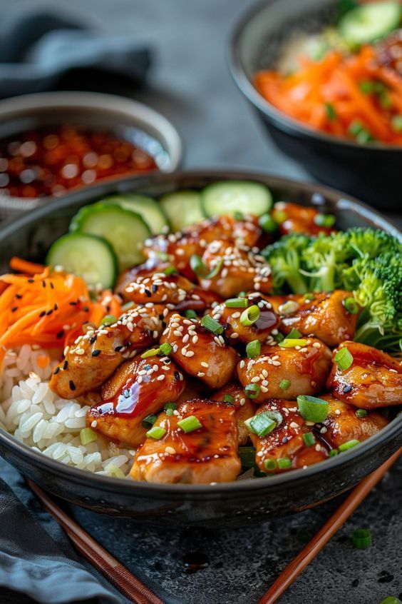 chicken teriyaki bowl