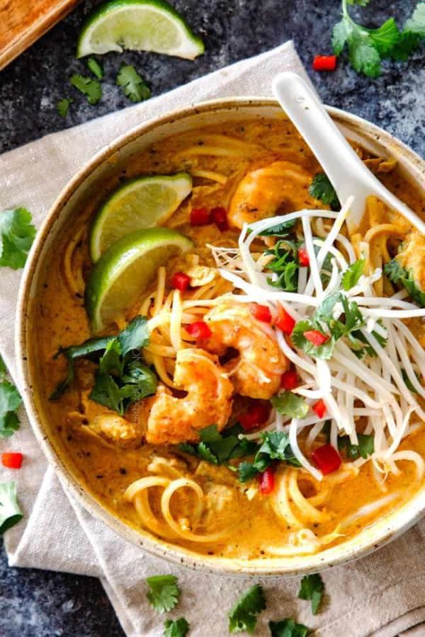 Malaysian Seafood Laksa recipe | The Gourmet Palette