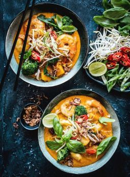 Malaysian Seafood Laksa recipe | The Gourmet Palette